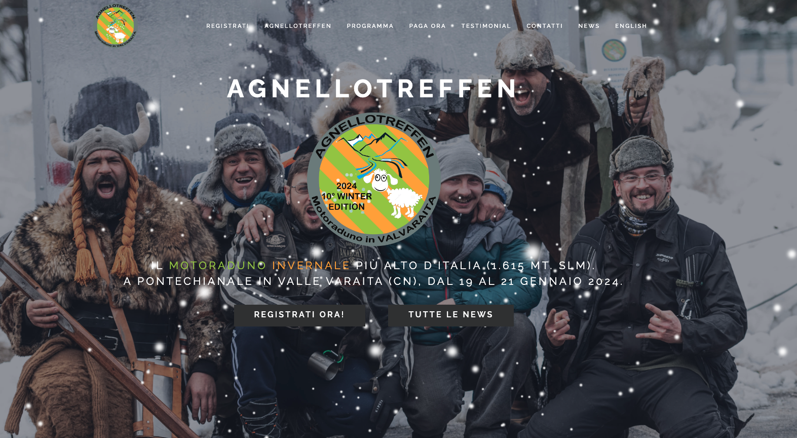 Agnellotreffen 2024 dal 19 al 21 Gennaio a Potechianale (CN)